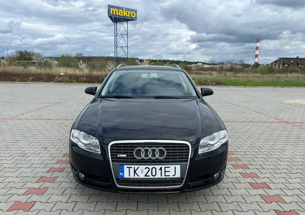 Audi A4 cena 21900 przebieg: 156135, rok produkcji 2007 z Kielce małe 277